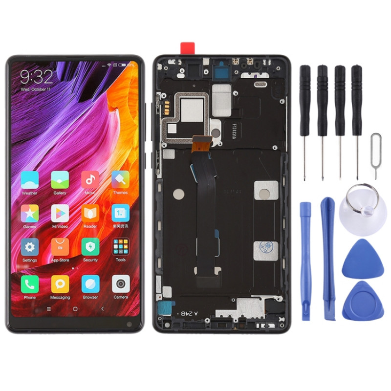 TFT LCD Screen for Xiaomi Mi Mix2 Digitizer Full Assembly with Frame(Black) TFT LCD Screen for Xiaomi Mi Mix2 Digitizer Full Assembly with Frame(Black)